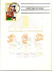 Dr Jim Stamps Maximum Card Carousel Animals Horse 25C Fdc Bifold Embossed