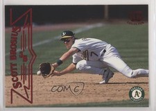 1998 Pacific Crown Collection Red Threatt Scott Brosius #163 0q3