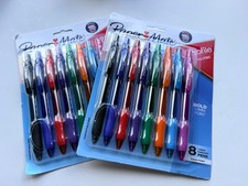 Lot of 2-Paper Mate: Profile Retractable Ballpoint Pens, Bold, 8 Count Each