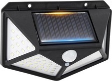 Solar Security Lights with Motion Sensor | 100 LEDs, 3 Modes, 270 Degree