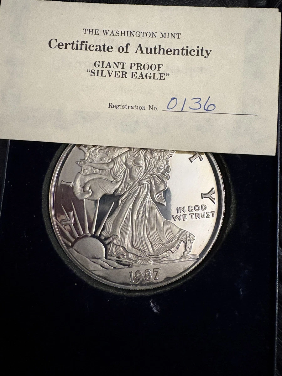 American Eagle Proof 1987 Silver Bullion Coins for sale | eBay