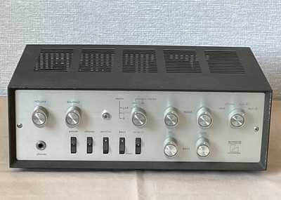 Luxman SQ78 Vacuum Tube Amplifier 6RA8 Self-Bias 10W PHONO Banana Plug Fully