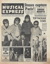 NME 1 APR 1966 . WALKER BROTHERS LULU ROY ORBISON COVER . LINCOLN POP FESTIVAL