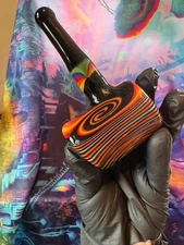 Hammer Dry  Tobacco Pipe Glass Pipes Phoenix Star  Glass WIG WAG RASTA