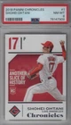 2018 Panini Shohei Ohtani (Another Slice of History) Rookie Card #1 (PSA 8)