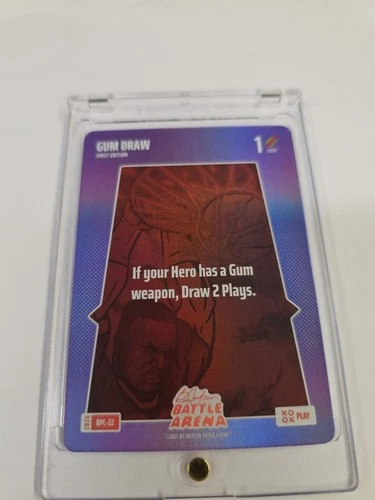 2026 Bo Jackson Battle Arena Gum Draw Foil Bonus Play #BPL-22 Griffey Edition