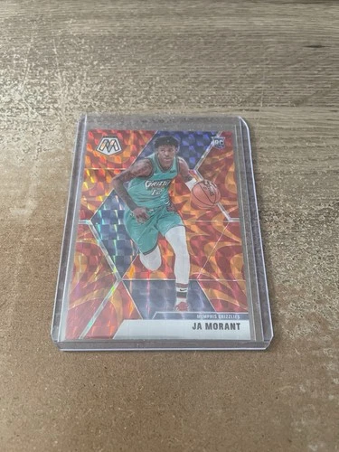 2019-20 Panini Mosaic #219 Ja Morant Reactive Orange Prizm Rookie RC