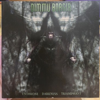 Enthrone Darkness Triumphant, Dimmu Borgir, Very Good , audio CD No Jewelcase 