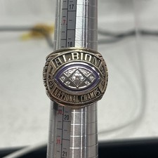 SASA 1994 Albion College National Champions Football 10k Ring Stagg Bowl Size 9