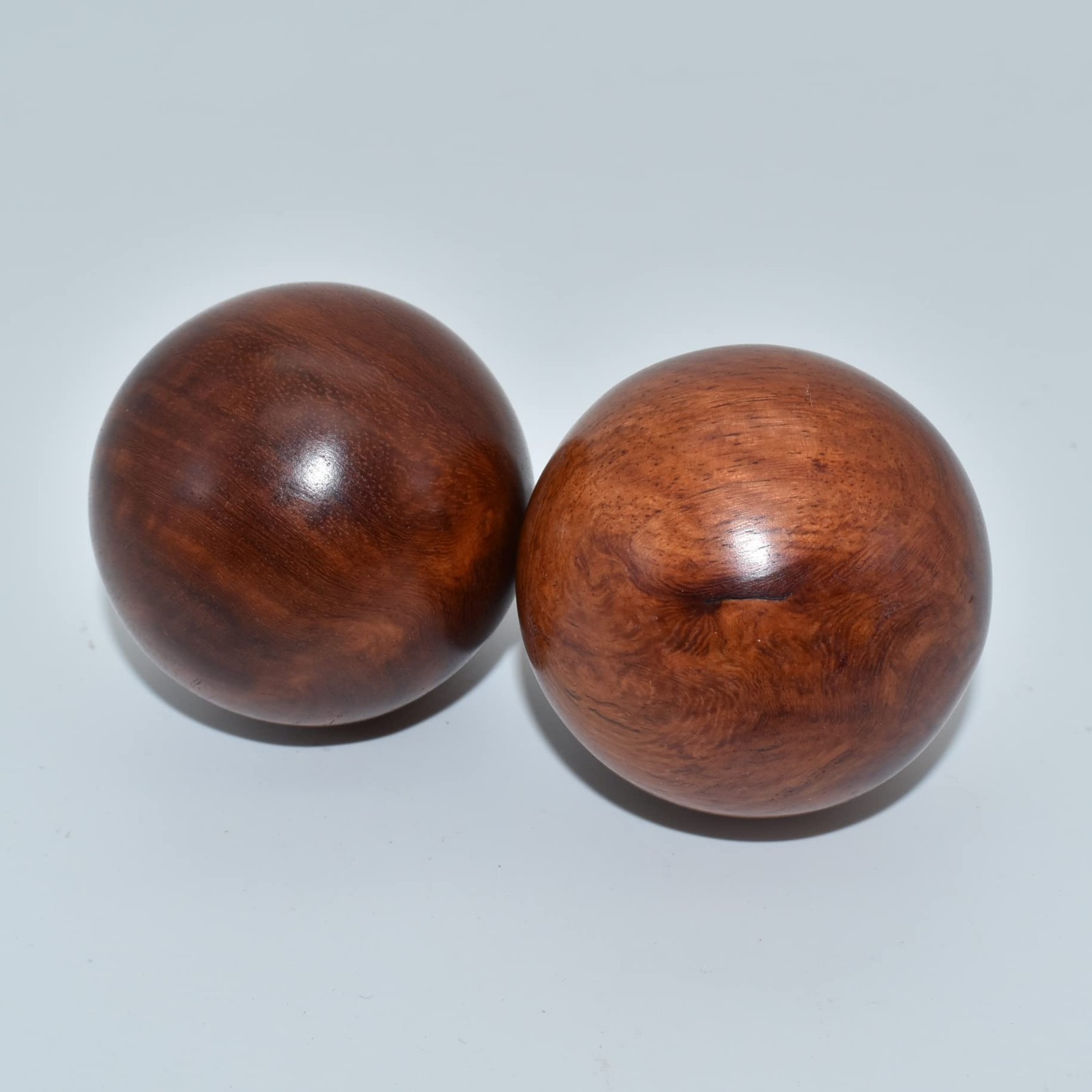 BCQLI 2 Inches Baoding Balls Chinese Health Exercise Stress Balls Rosewood