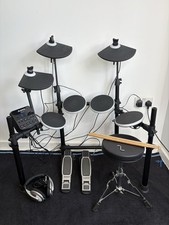 ALESIS DM  LITE Electronic Drum Kit With Stool, Behringer Headphones, Drumsticks