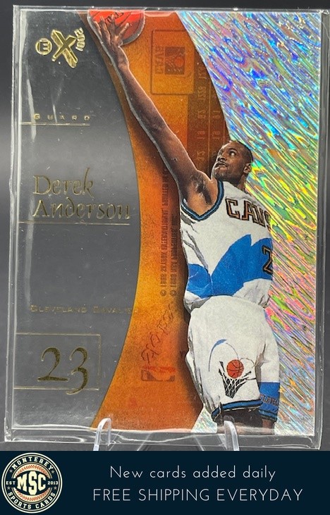 Derek Anderson 1997-98 E-X2001 RC #63 Cleveland Cavaliers
