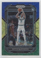 2022-23 Panini Prizm Choice Blue Yellow & Green Prizm Bryce McGowens #222 5ub