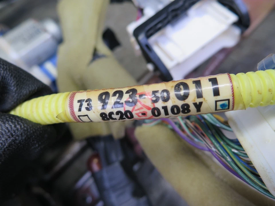 97-00 LEXUS LS400 ASIENTO DELANTERO IZQUIERDO MARCO INFERIOR RIEL DE VÍA CON MOTOR Y CABLE OEM Foto 3 de 4