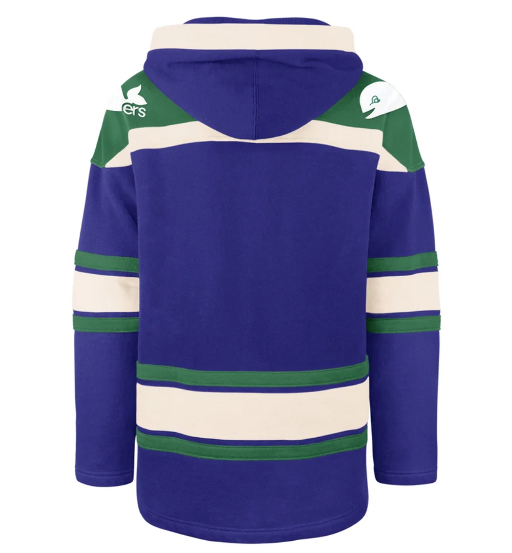 Hartford Whalers '47 Hockey Lacer Hoodie