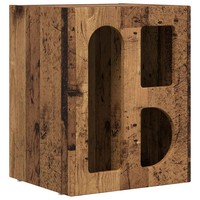 Nachttisch Elst Altholz 40X35X50 Cm Massivholz Sideboard