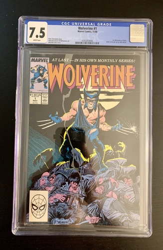 CGC 7.5 1988 #1 WOLVERINE MARVEL COMICS *UNDER GRADED & RARE🔥￼