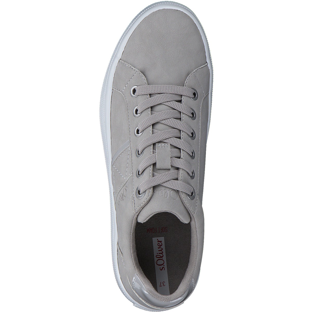 s oliver sneaker low black