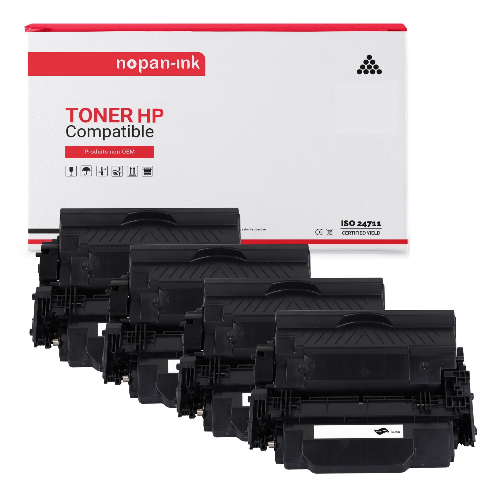 Toner CF287X noir compatible HP pour imprimante LaserJet Enterprise