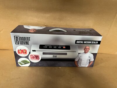 Robert Irvine Kitchen Digital Vacuum Sealer Model CRKA-DVSWB-5