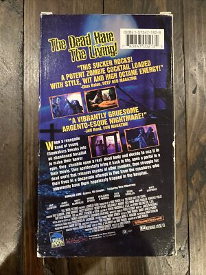 THE DEAD HATE THE LIVING VHS RARE OOP HORROR ZOMBIE RE-ANIMATOR