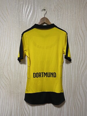 BORUSSIA DORTMUND 2016 2017 HOME SHIRT JERSEY PUMA 747989 sz M MEN