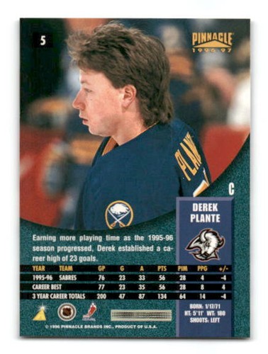 1996-97 Pinnacle Hockey - - - Pick A Card - - - Complete a Set - Picture 5 of 81