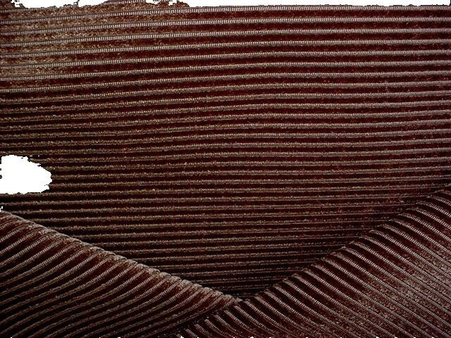 Brown Velvet Textured Fabric