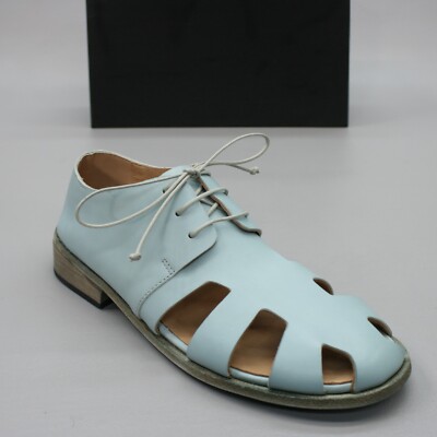 Marsell Ladies 37.5 (7.5) Marcellina Scarpa Aperta Pelle Shoes Fisherman Sandals