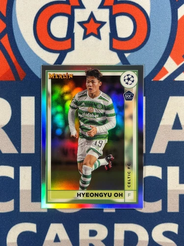 2023 Topps Chrome Merlin Refractor RC Hyeongyu Oh #36