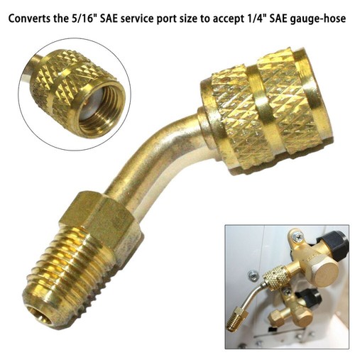 Adaptador de carga de vacío Mini Split AC HVAC converso estilo R410a 5/16\ SAE. - Imagen 10 de 24