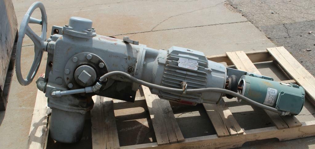 Limitorque 864625 Type SMC Size 1 3 Phase 7.8 HP 230/460 Volt