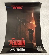 The Penguin DC HBO Max Poster Limited Edition 17" x 11" SDCC 2024 Giveaway