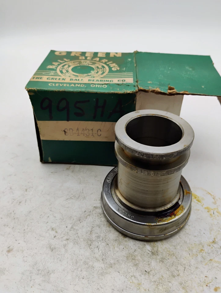 Зеленый одноразовый подшипник сцепления CB-1431-C HUDSON NASH RAMBLER REO 1937-1963 НОВЫЙ - Изображение 3 из 4