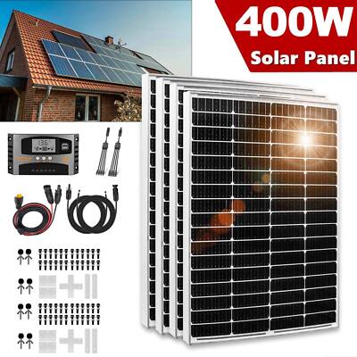 100W 200W 250W 300W Solarpanel Solarmodul 12V Monokristallin Wohnmobil Camping
