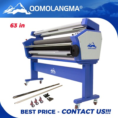 1600mm 63in Full-auto Wide Format Cold Laminator Laminating Machine with trimmer