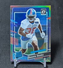Deonte Banks Silver Prizm Holo Rated Rookie RC 2023 Optic Card #376 Giants