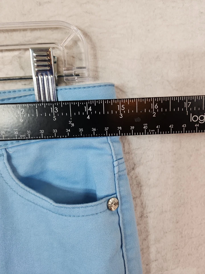 Pantalones informales azules Celebrity Pink para mujer 3 Foto 4 de 4