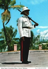 Postcard Rawson Square Downtown Sightseeing Shopping Expidition Nassau Bahamas