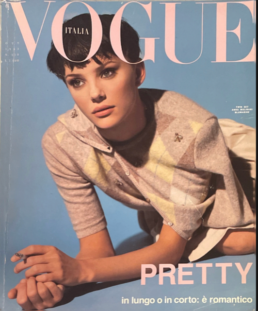 JAIME RISHAR Helena Christensen PATTI HANSEN Vogue Magazine Italia October 1993