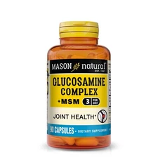 Mason Natural Glucosamine Complex plus MSM w/ Vitamin C, Joint Health, 90 Caps