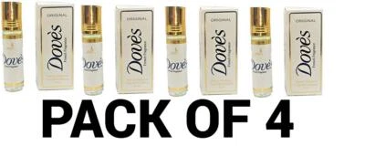 Dove's Soap unisex perfume body oil 0.27 OZ pack of 4