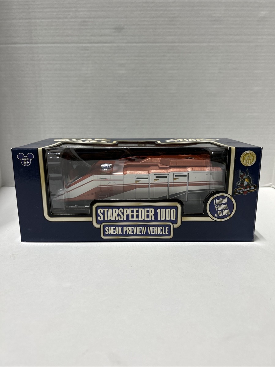 【未完成】完全手作りstar speeder 1000 SEALED STARSPEEDER 1000 SNEAK PREVIEW VEHICLE Star Tours