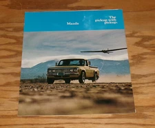 Original 1974 Mazda Pickup Foldout Sales Brochure 74 Rotary B1600