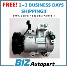 OEM A/C COMPRESSOR W/CLUTCH FOR 11-14 HYUNDAI VELOSTER OE# 97701-2V000