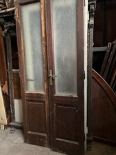 PORTA DEI PRIMI DEL 900 DOPPIA ANTA VETRI ROTTI