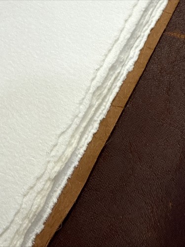 Libro de bocetos de cuero - hecho a mano - Imagen 17 de 17
