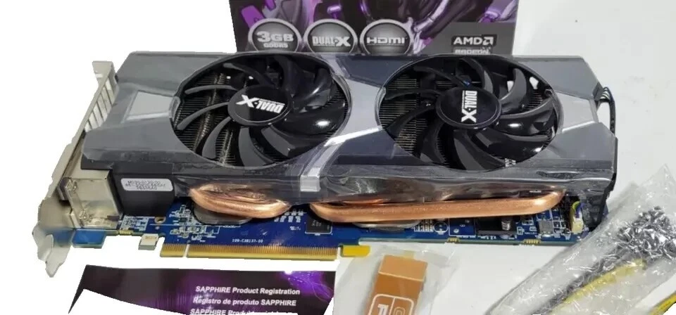 SAPPHIRE DUAL-X R9 280 RADEON GRAPHIC ACCELERATOR - NEW! - Image 4 of 4