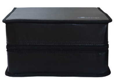 10 Mediarange Taschen Storage Wallet für 500 BD / CD / DVD in schwarz