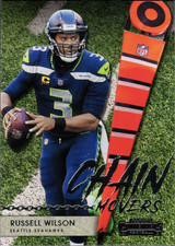 2021 Panini Contenders Russell Wilson #CM-RWI Seattle Seahawks Chain Movers